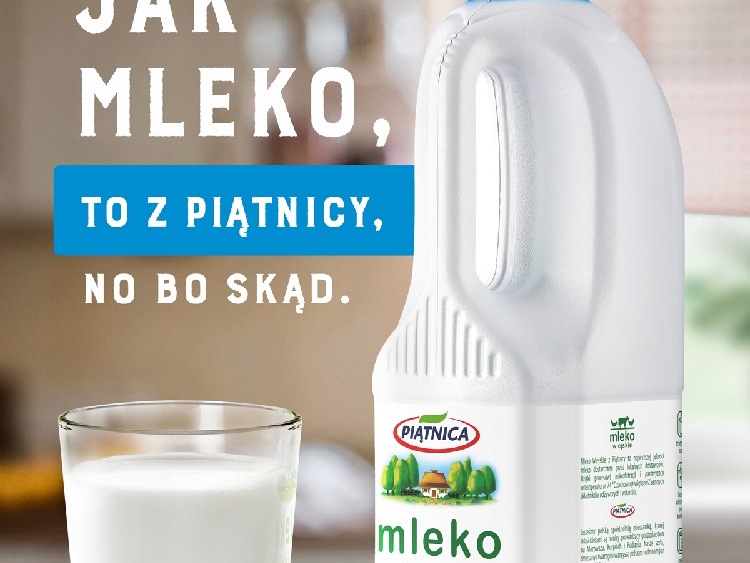 OSM Piątnica z kampanią promującą świeże mleko